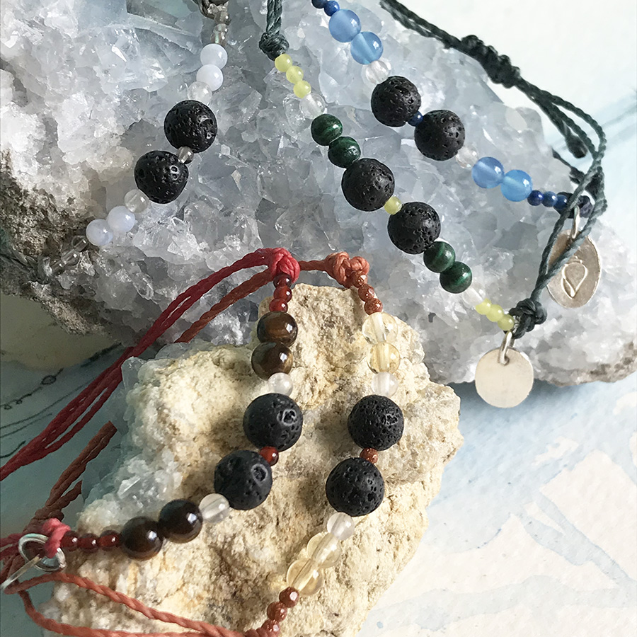 Siendo Children Crystal Bracelet based on the zodiac and the elements